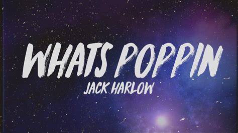 whats poppin meaning|Jack Harlow – WHATS POPPIN Lyrics